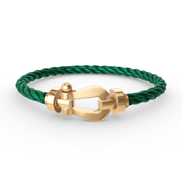 TimiFORCE LARGE HORSESHOE NO DIAMOND BRACELET GOLD