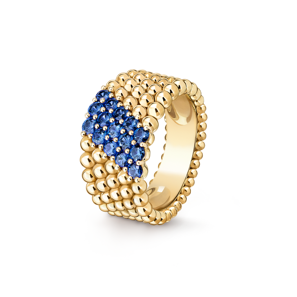 [Timi]  PERLEE DIAMOND RING ,5-ROW DIAMOND-SET DESIGN