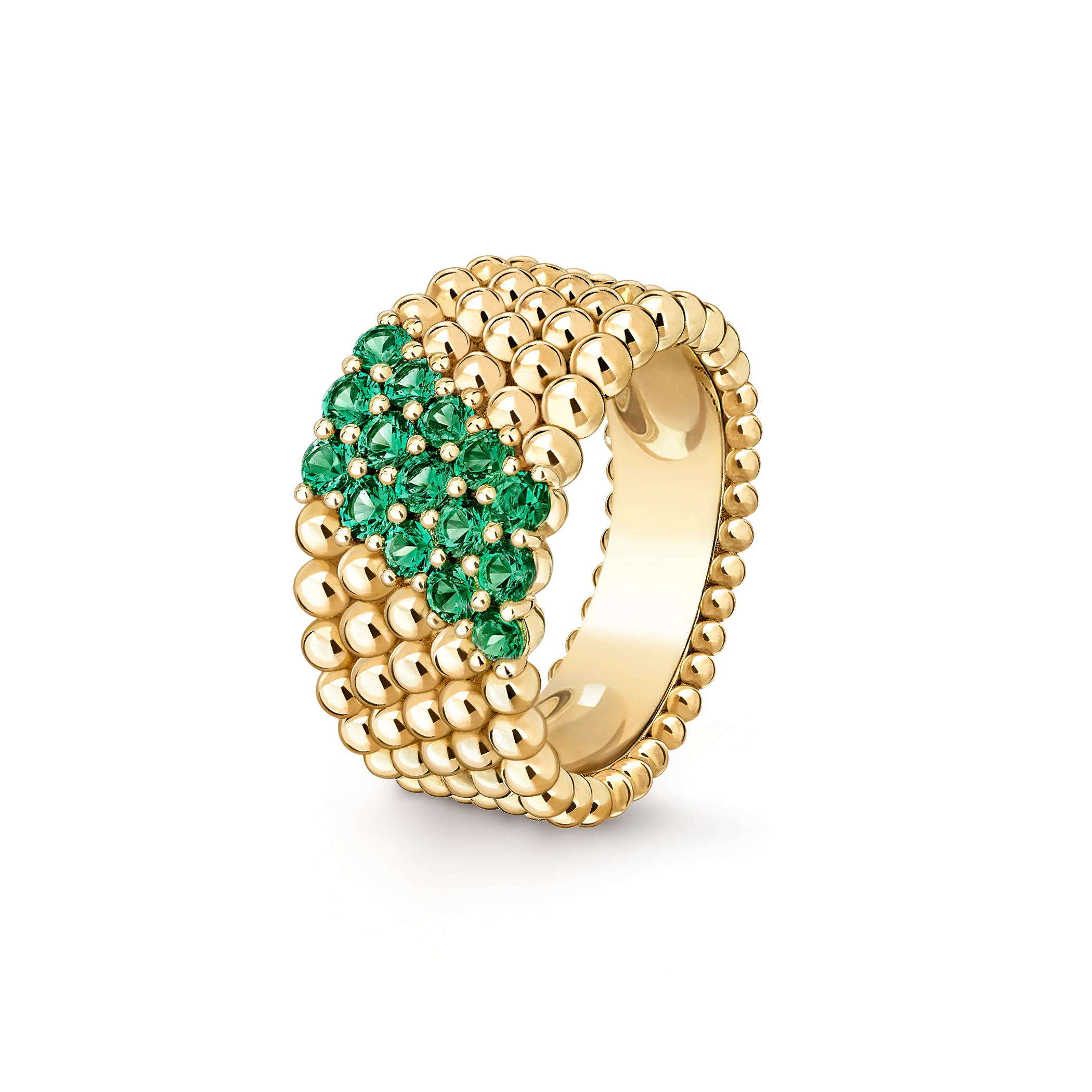 [Timi]  PERLEE DIAMOND RING ,5-ROW DIAMOND-SET DESIGN