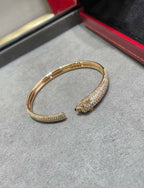 TimiPANTHERE FULL DIAMOND OPEN BRACELET