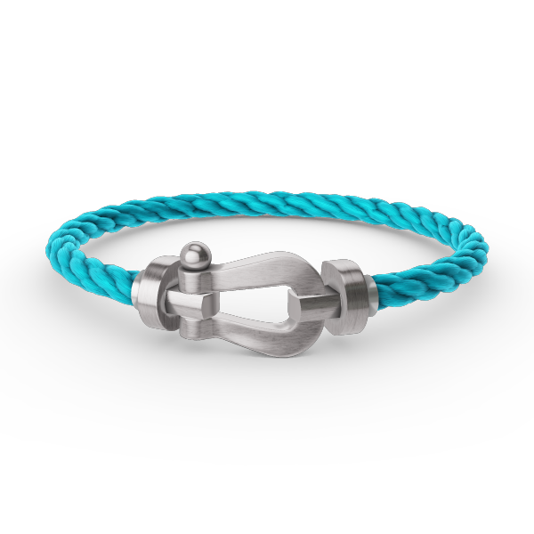 TimiFORCE LARGE HORSESHOE NO DIAMOND BRACELET SILVER