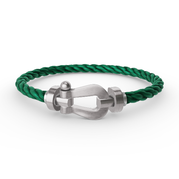 TimiFORCE LARGE HORSESHOE NO DIAMOND BRACELET SILVER