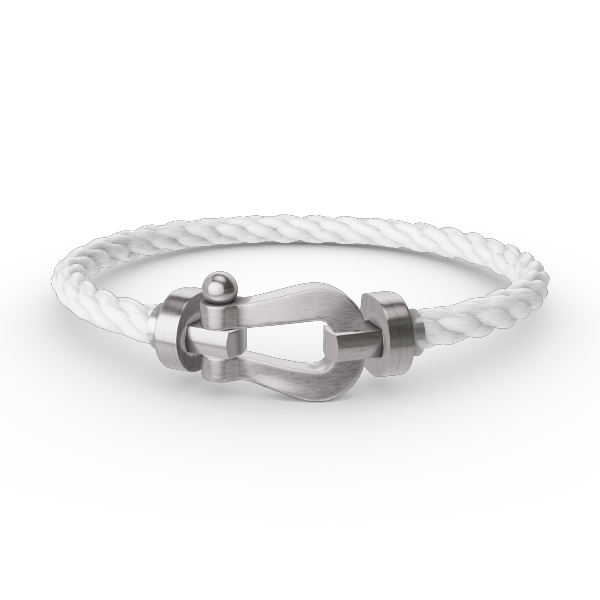 TimiFORCE LARGE HORSESHOE NO DIAMOND BRACELET SILVER