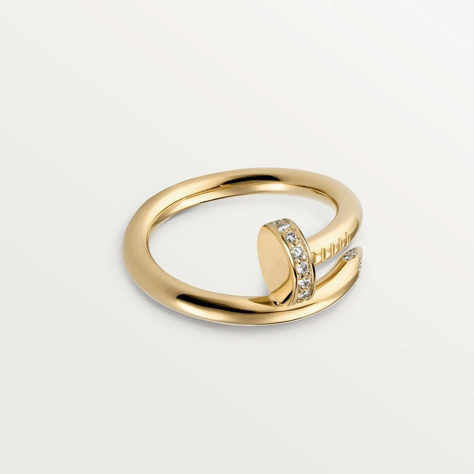TimiJUSTE RING 2.65MM GOLD DIAMOND